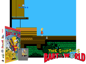 Simpsons, The - Bart Vs. the World (U) [!] Cover
